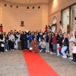 gruppo di studenti al fashion week di Senigallia