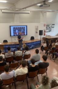 studenti presenti al saluto del Dirigente Scolastico Ceresoni